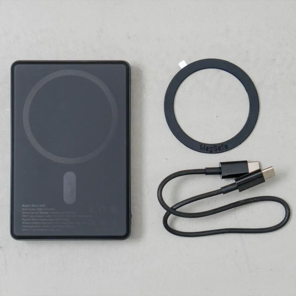Amazon | MATECH モバイルバッテリー マグセーフ 小型 薄型 軽量