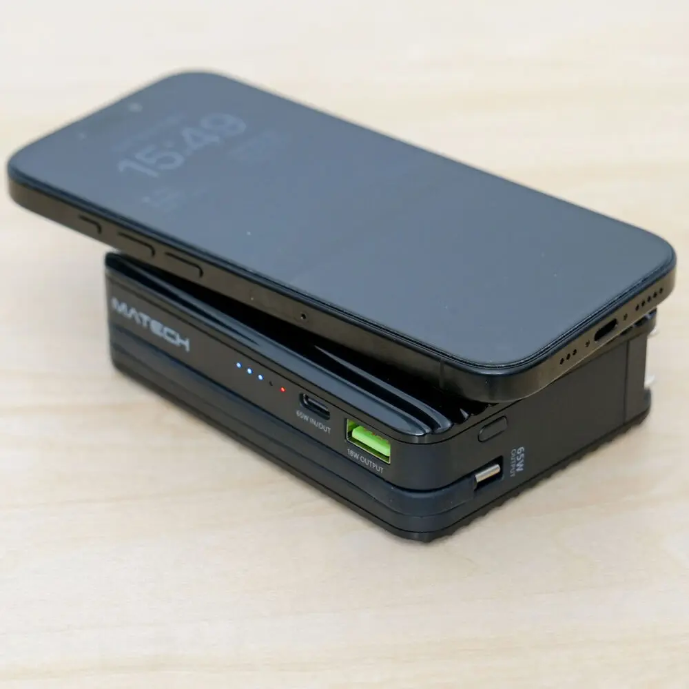 MATECH PowerGo 15000をレビュー！あらゆる機能が全部入った