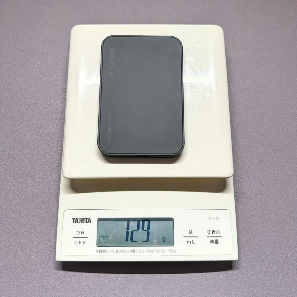 MATECH MagOn Ultra Slim 5000をレビュー！超極薄のMagSafe対応