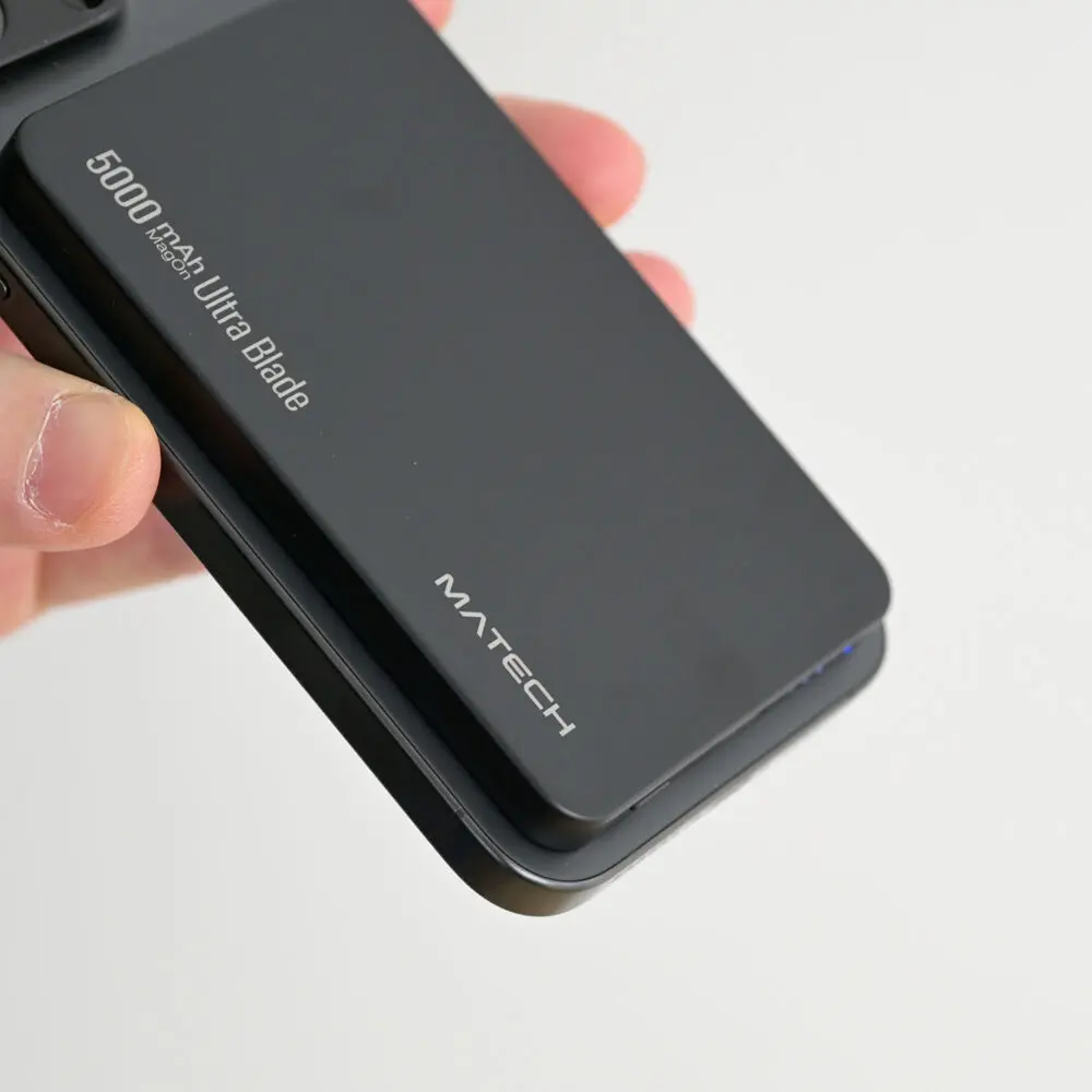 MATECH MagOn Ultra Blade 5000をレビュー！ありえんほど薄いQi2
