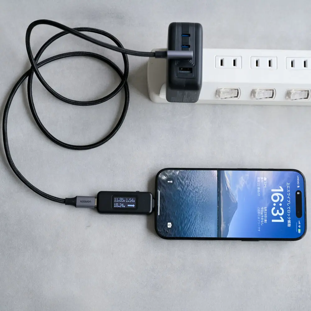 MATECH Sonicharge 100W Pro Xをレビュー！USB-Cを3口搭載する