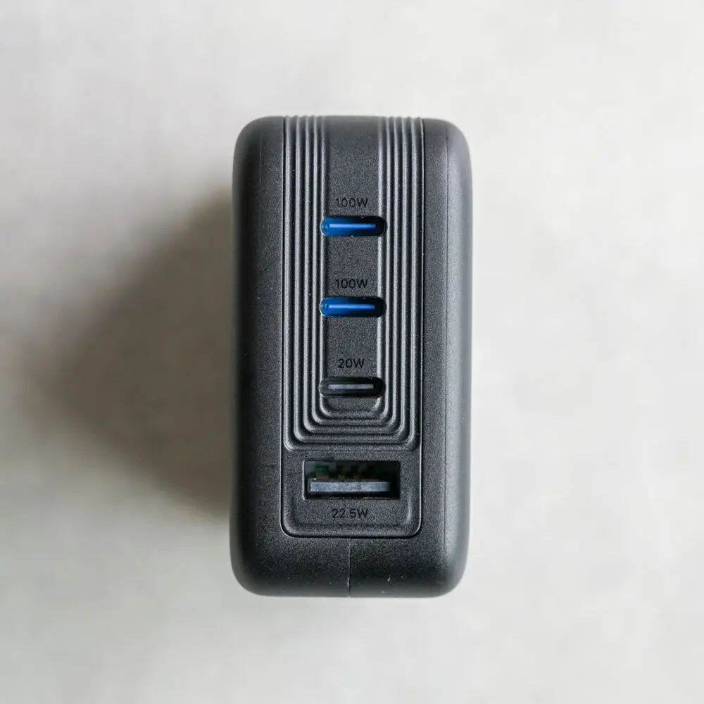 MATECH Sonicharge 100W Pro Xをレビュー！USB-Cを3口搭載する