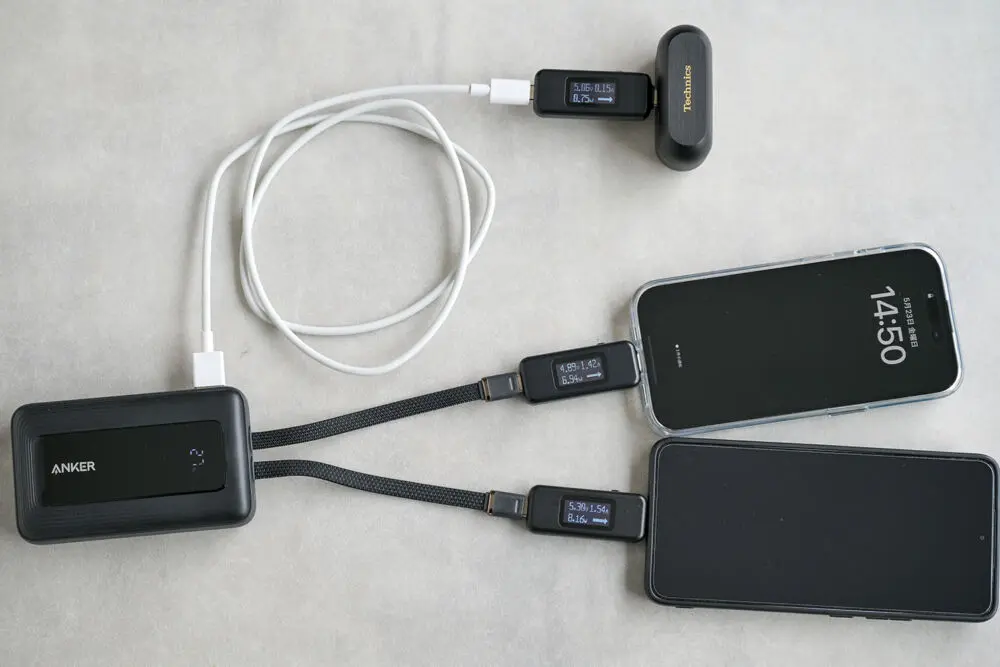 Anker Zolo Power Bank (10000mAh, 35W, Built-In Dual USB-Cケーブル