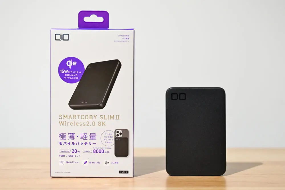 SMARTCOBY SLIM II Wireless2.2 8K バッテリー SMARTCOBY SLIM II Wireless 2.2 8K | 株式会社CIO（シーアイオー