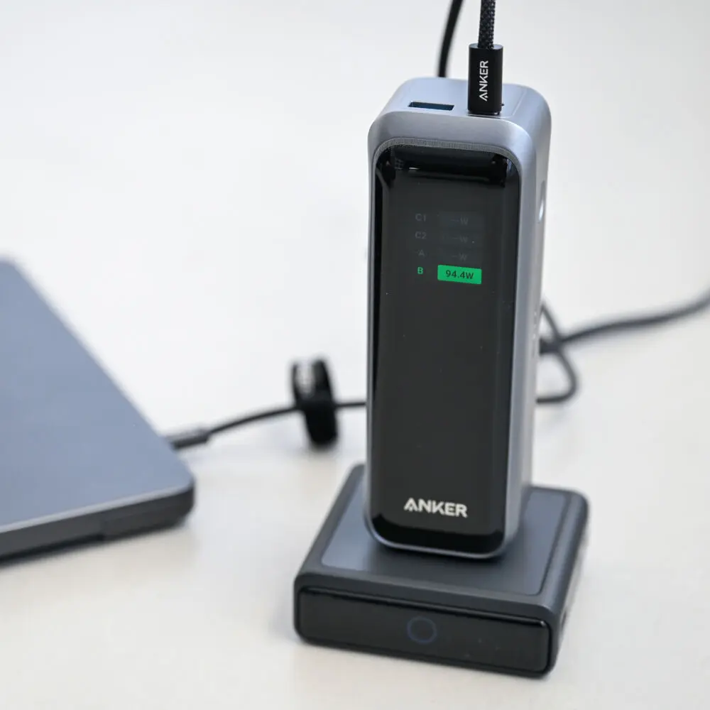 Anker Prime Power Bank (20100mAh, 220W)をレビュー！すっきり細い