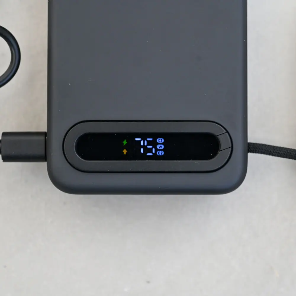 Qi2.2 25W EcoFlow RAPID Mag Power Bank（USB-Cケーブル内蔵，10,000