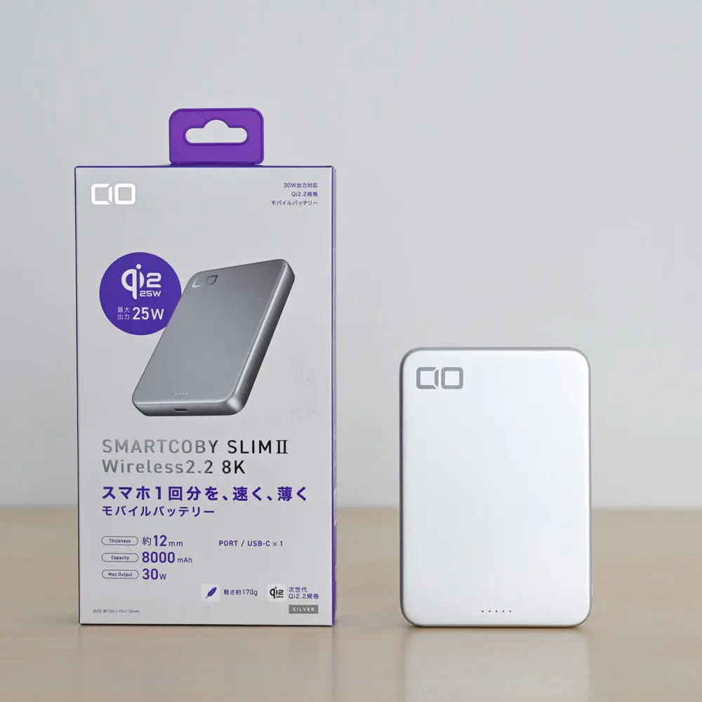 CIO SMARTCOBY SLIMⅡ Wireless 2.2 8Kをレビュー！ありそうでなかった