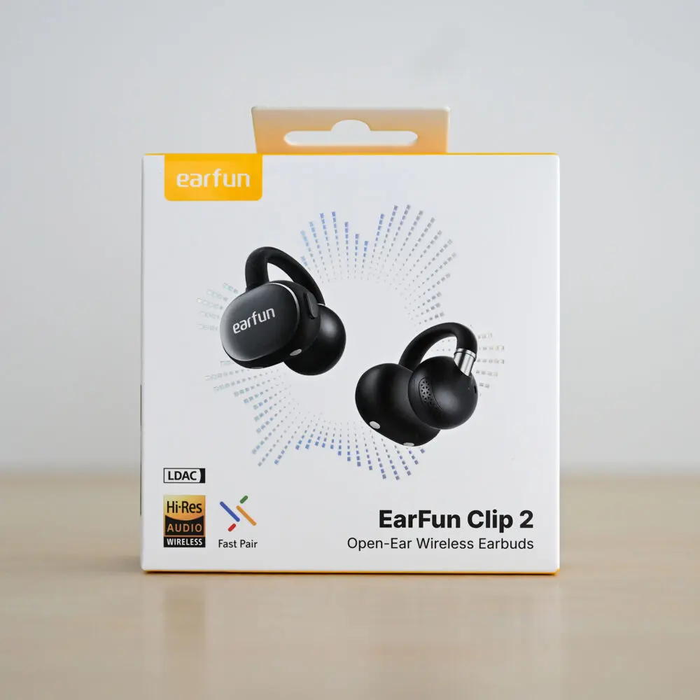 EarFun Clip 2をレビュー！1万円切りで全部入りのイヤーカフ型