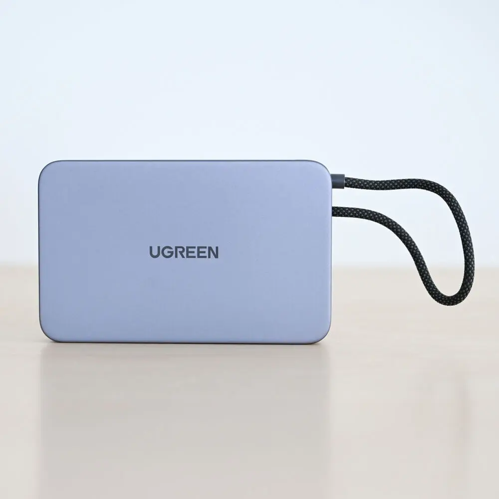 UGREEN MagFlow Air 10000mAh モバイルバッテリーをレビュー！Qi2
