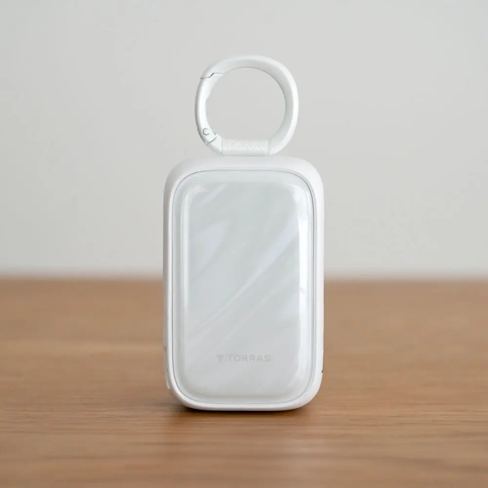 TORRAS PearlGo PowerBankをレビュー！カラビナとApple Watch充電